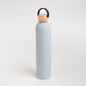 Termo a prueba de fugas para viajes al aire libre al por mayor 350/500/750/1000ml botella de agua con aislamiento de doble pared de acero inoxidable recto - Product Image 5