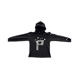 Conjunto de sudadera y pantalones de chándal de diseño personalizado Conjunto de pantalones de chándal y Sudadera con capucha acampanados de peso pesado de alta calidad - Product Image 1