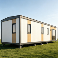Maison Modulaire Préfabriquée Personnalisée à Montage Rapide pour Chambre d'Hôtes de Complexe, Bureau Temporaire, Bâtiment et École