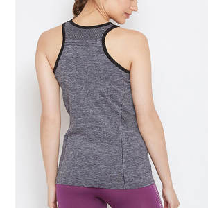 Débardeur en coton grande taille pour femmes, vêtements de sport d'entraînement d'été respirants et confortables avec logo personnalisé motif solide - Product Image 2