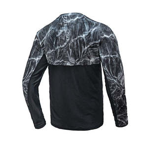 Unisex Custom Long Sleeve Performance <b>T</b>-<b>Shirts</b> Camo Jersey UPF <b>Fishing</b> Clothes Wholesale Canvas Breathable Winter Man UV Sets - Product Image 4
