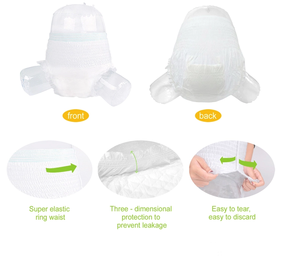 Newclears La plupart des pantalons d'incontinence absorbants <span class=keywords><strong>pour</strong></span> <span class=keywords><strong>adultes</strong></span> Personnes âgées portant des <span class=keywords><strong>couches</strong></span> de nuit - Product Image 4