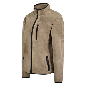 Chaqueta de Forro Polar con Cuello Alto, Ajuste Moderno, para Mujer, Imprescindible, con Cremallera, Suave, Cálida, Transpirable, Informal - Product Image 3