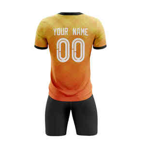 Uniforme de football sublimé en polyester 100% Dernières chemises de football Conception Vêtements de football Costume de football de qualité originale Uniforme de football - Product Image 2