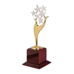 Trofeo de Campeonato de Metal con Acabado Dorado para Ganadores Deportivos - Product Image 3