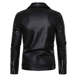 Chaqueta de Cuero para Hombre Hecha a Medida, Chaqueta de Motociclismo, Ropa de Moda, Tallas Grandes, Chaqueta de Cuero de Alta Calidad - Product Image 2
