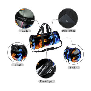 Haute qualité Durable toile sport nuit sac fourre-tout grande capacité hommes voyage Duffle meilleure vente sacs - Product Image 2