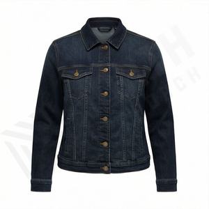 Chaqueta Vaquera de Invierno para Hombre, Nueva Tendencia, Alta Calidad, Servicio OEM, Elegante, Transpirable, con Logotipo Frontal, Venta al Por Mayor - Product Image 1