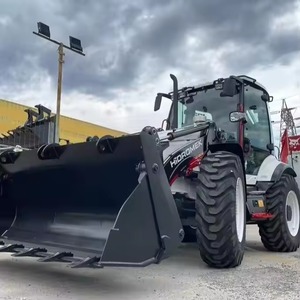 Hidromek HMK 102S ALPHA K4 Nueva Mini Minicargadora con cargador frontal Cargadora de troncos Tractor Cargadora Características - Product Image 1