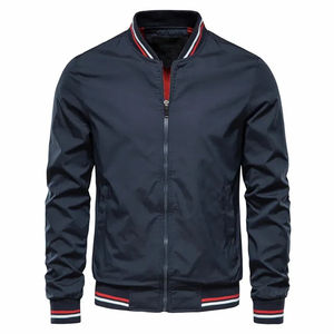 Offre Spéciale Blouson aviateur pour hommes de haute qualité décontracté Slim Fit Design avec Baseball Style Automne Mode - Product Image 3