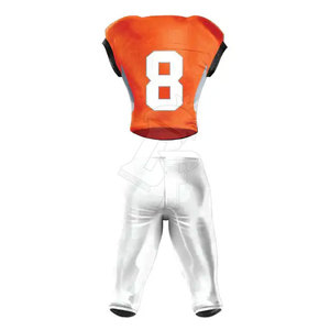 Meilleurs modèles d'uniformes de football américain par sublimation avec des combinaisons de couleurs uniques et des tissus de haute qualité - Product Image 2