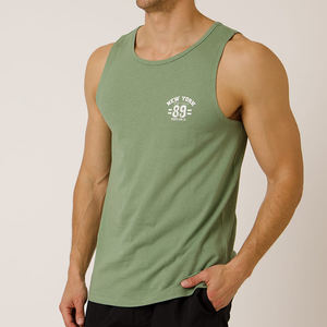 Factory Manufacture Custom Lightweight <b>Men's</b> Casual Street Wear Low Price Wholesale Fitness <b>Tank</b> <b>Top</b> - Product Image 4
