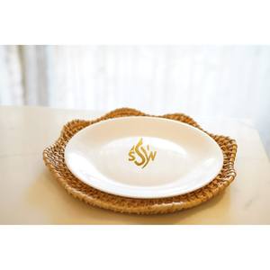 Nouvelle Collection de napperons ronds en rotin meilleure qualité taille personnalisée pour la maison cuisine Table décoration rotin chargeur plaque en vente - Product Image 3