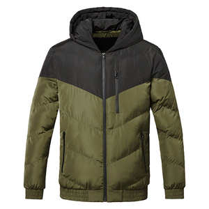 Vêtements de mode Manteau d'hiver Veste matelassée en duvet pour hommes Vestes matelassées personnalisées pour hommes en vente en gros - Product Image 1