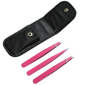 ZACHARY INDUSTRIES-Juego de pinzas para cejas de Color negro, 3 piezas - Product Image 1