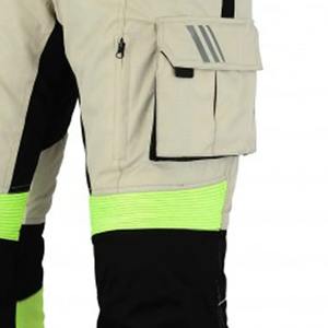 กางเกงมอเตอร์ไซค์ขนาดใหญ่ระบายอากาศได้ดีพร้อมเกราะสะโพกและหัวเข่าเทคนิคการพิมพ์ลายแห้งเร็วสำหรับการขี่ทางไกล - Product Image 4