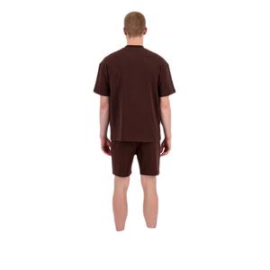 ชุดเสื้อยืดออกกำลังกายสำหรับผู้ชายชุดกางเกงขาสั้นระบายอากาศได้ดีซักได้สวมใส่สบายเสื้อผ้า2ชิ้น - Product Image 6