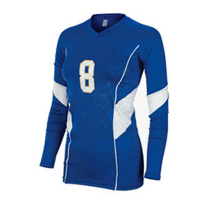 ชุดวอลเลย์บอลสำหรับผู้หญิงเครื่องแบบวอลเลย์บอลน้ำหนักเบาออกแบบได้ตามต้องการ - Product Image 2