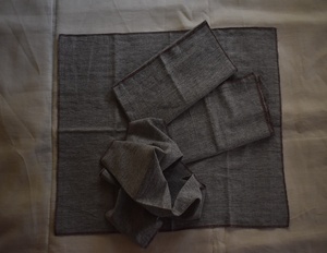 70% algodón 30% Lino mezclado ecológico cocina/paños de cocina tejido forma rectangular patrón abstracto - Product Image 1