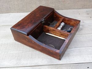 Caja de joyería y cosméticos de regalo artesanal de madera maciza de calidad HIHG multifuncional para decoración navideña - Product Image 6