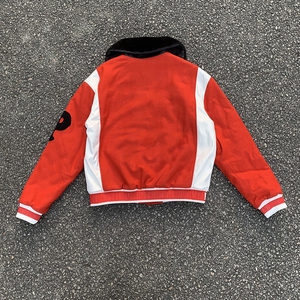 Blouson d'hiver en laine style universitaire avec col en fausse fourrure personnalisé - Product Image 2