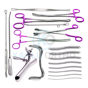 อุปกรณ์ทางการแพทย์จากสเตนเลสสตีลอุปกรณ์พื้นฐานของการขยายและขูดมดลูกโดย Kahlu เกี่ยวกับศัลยกรรมกระดูก - Product Image 1