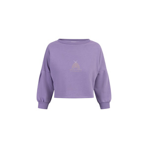 เสื้อสเวตเชิ้ตผู้หญิง แขนยาว คอกลม ผ้าฝ้าย 100% พิมพ์ลายด้านหน้า ผ้าถัก สีพื้น ทรงหลวม ใส่สบาย เหมาะกับฤดูหนาว เป็นมิตรต่อสิ่งแวดล้อม - Product Image 5