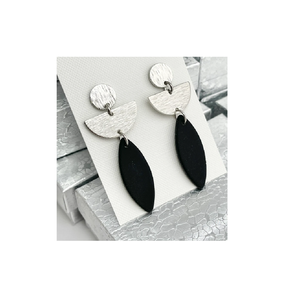 2025 September ใหม่ล่าสุดต่างหูโลหะ2ชิ้นเครื่องประดับตรุษจีนยุโรปตุ้มหูสี่เหลี่ยมจัตุรัสขนาดเล็กต่างหูรูปทรงเรขาคณิต - Product Image 1