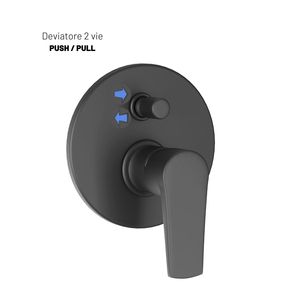 Miscelatore doccia a leva singola con deviatore a 2 vie serie verde confezione di 1 accessorio per rubinetto da bagno - Product Image 4