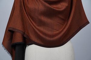 Luxury Women Cashmere Fine Wool Reversible <b>Wrap</b> Dual-Sided Soft Designer <b>Shawl</b> Stole for Winter <b>Wedding</b> Evening Daily Fashion - Product Image 3
