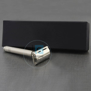 Suministro Directo de Fábrica, Maquinillas de Afeitar de Seguridad de Acero Inoxidable de Alta Calidad, Ligeras, Reutilizables y Duraderas, Gran Venta, MOQ Bajo - Product Image 3