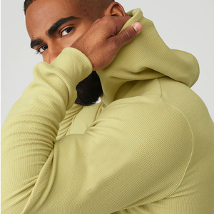Sweat à capuche unisexe brodé en coton 100% de haute qualité pour homme, super lourd (600 grammes), hiver 2025 - Product Image 3