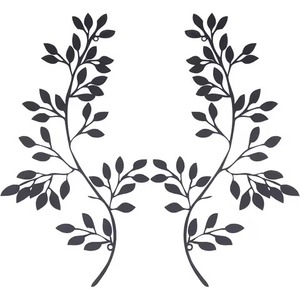 ภาพวาดด้วยมือตกแต่งผนังโลหะที่ทันสมัยนกแก้วนั่งบนต้นไม้ด้วยงานศิลปะใบไม้สำหรับห้องนั่งเล่นของขวัญขึ้นบ้านใหม่ที่ทันสมัย - Product Image 2