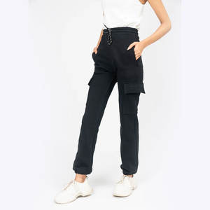 Pantalones de lana para mujer con parte delantera plana de invierno hechos a medida-secado rápido transpirable de alta calidad tamaño personalizado - Product Image 3