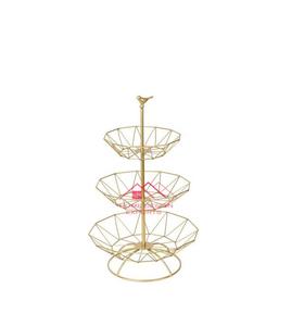 2025 décor de table fruits présentoir et panier à bas prix vente chaude argent fini maison - Product Image 6