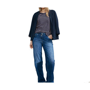 Vente en gros T-shirts d'été unisexe en coton nouvelle mode col en O à manches courtes couleur personnalisée surdimensionnée pour femmes caractéristique anti-boulochage - Product Image 3