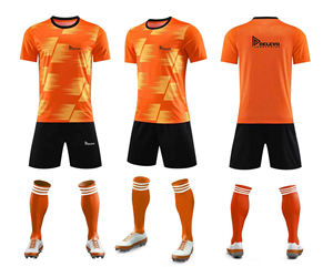 Vêtements de sport personnalisés Maillots de football Maillot de football personnalisé Survêtement de football personnalisé Ensemble de maillots de football pour jeunes Sublimation - Product Image 1