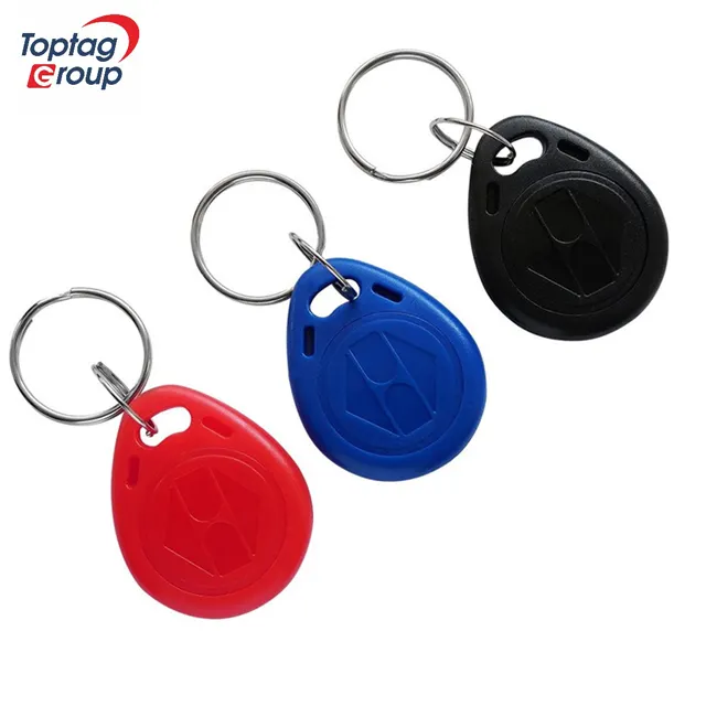 Số In T5577 Keyfob Key Rfid Khung Kim Loại Nfc Keychain Kiểm Soát Truy Cập Keyfob