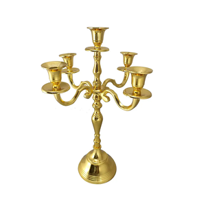 เชิงเทียนทรงเรขาคณิตหรูหราสีโรสโกลด์สไตล์นอร์ดิกสำหรับเทียนแท่งเดี่ยว - Product Image 4