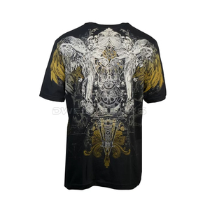 Design personnalisé T-shirt MMA pour hommes grande taille Vêtements pour hommes T-shirt MMA uni à prix réduit - Product Image 3