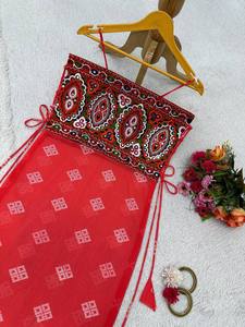 3 uds KUNJ CREATION estampado en relieve algodón Regular señoras estilo Vintage ropa tradicional india traje étnico Kurta conjunto mujeres Salwar - Product Image 4