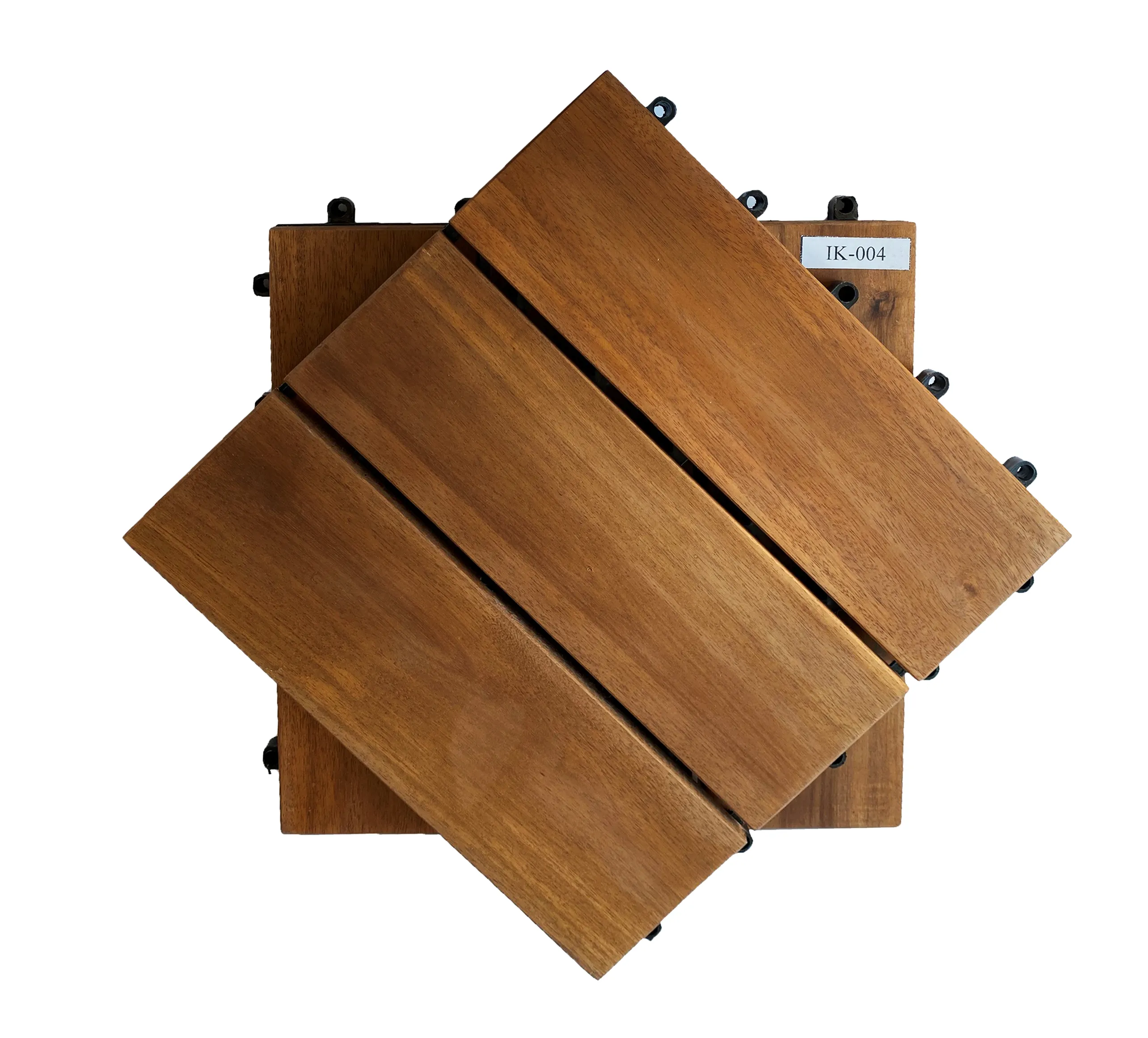 बबूल के लिए लकड़ी टाइल्स इनडोर/आउटडोर foor-लकड़ी के फर्श टाइल-कमरे में रहने वाले के लिए उपयुक्त, उद्यान, बालकनी