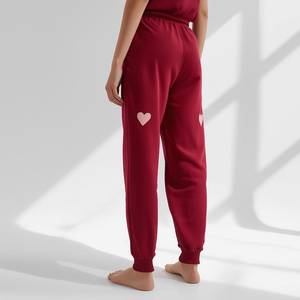Conjuntos de punto gofrado personalizados para mujer: Chaqueta térmica con cremallera y pantalones acampanados, chándal de 2 piezas para mujer - Product Image 3