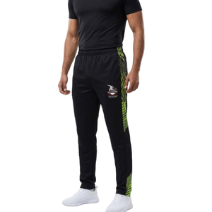 LAHORE QALANDAR Training Trousers Sporty Style 100% Cotton <b>Elastic</b> Waist Customizable Logo Colored High Lightweight Straight 6XL - Product Image 4
