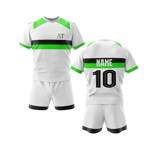 Ensembles d'uniformes de rugby unisexe au prix d'usine en gros fabricant pakistanais respirant personnalisé pour l'entraînement 2024 - Product Image 1