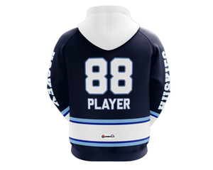 Support Your Favourt Team Sudadera con capucha Ropa deportiva Sublimación Sudaderas con capucha Poliéster Fleece Low Moq Calidad superior Impreso HEBOLDIMPEX - Product Image 3