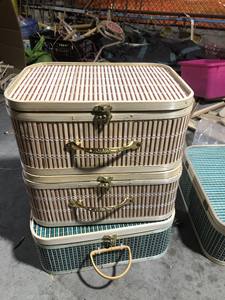 ตะกร้าไม้ไผ่สานที่เป็นมิตรกับสิ่งแวดล้อมทำด้วยมือสำหรับจัดเก็บและตกแต่งบ้าน-งานฝีมือจากเวียดนามที่ทนทานและน้ำหนักเบา - Product Image 3