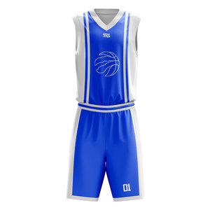 Conjunto de uniforme de baloncesto bordado Reversible con diseño de sublimación personalizado, el mejor uniforme de camiseta de baloncesto para hombres al por mayor - Product Image 4