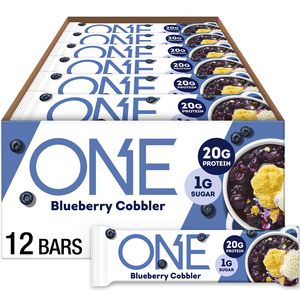 ONE Protein <b>Bars</b>, Blueberry Cobbler, 2.12 oz (12 Count) - Product Image 1