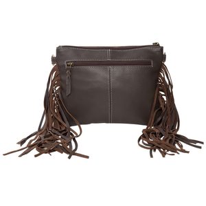 Recién llegado, bolsos de estilo Vintage hechos a mano de piel de vaca con flecos de piel de vaca antigua de alta calidad para mujer, conjuntos de artículos de regalo - Product Image 2